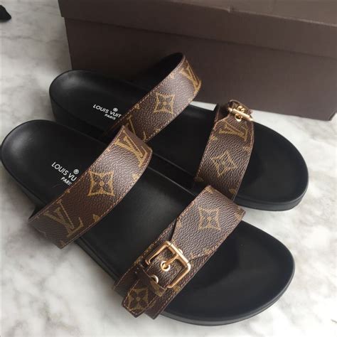 louis vuitton slippers monogram|louis vuitton monogram heels.